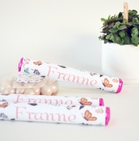 Mentos met label