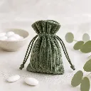Velours-Stropzakje-groen-als-doopsuiker.webp