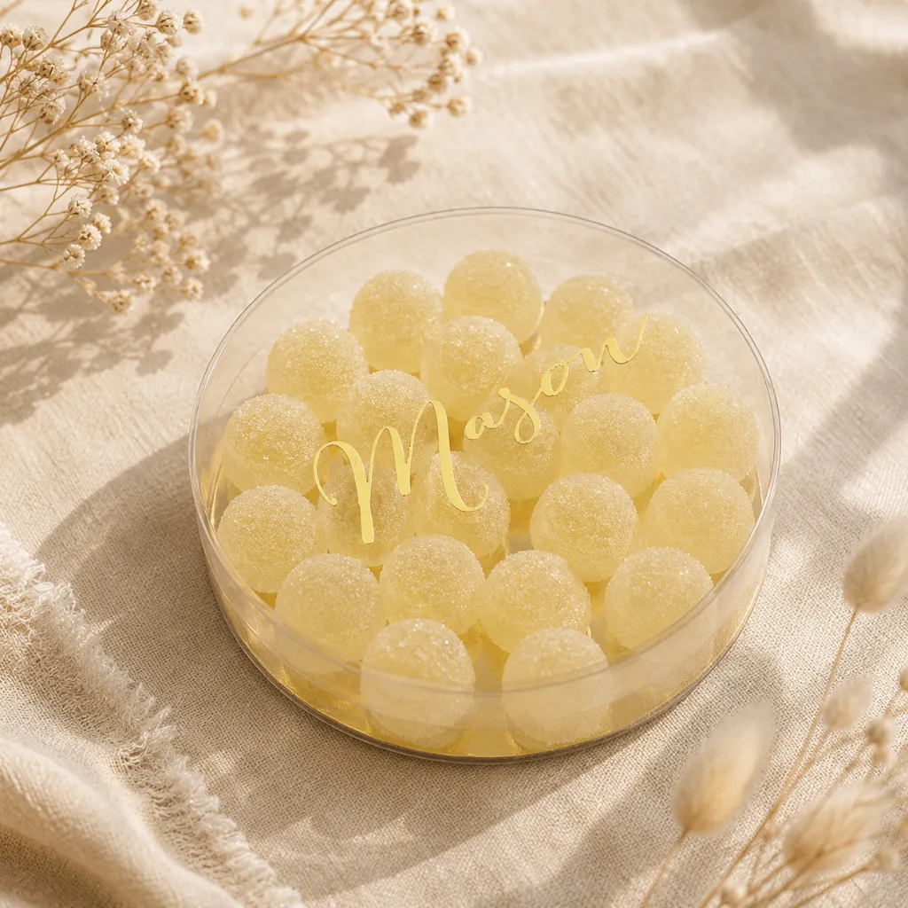 Rond-mica-doosje-met-gouden-naamsticker.webp