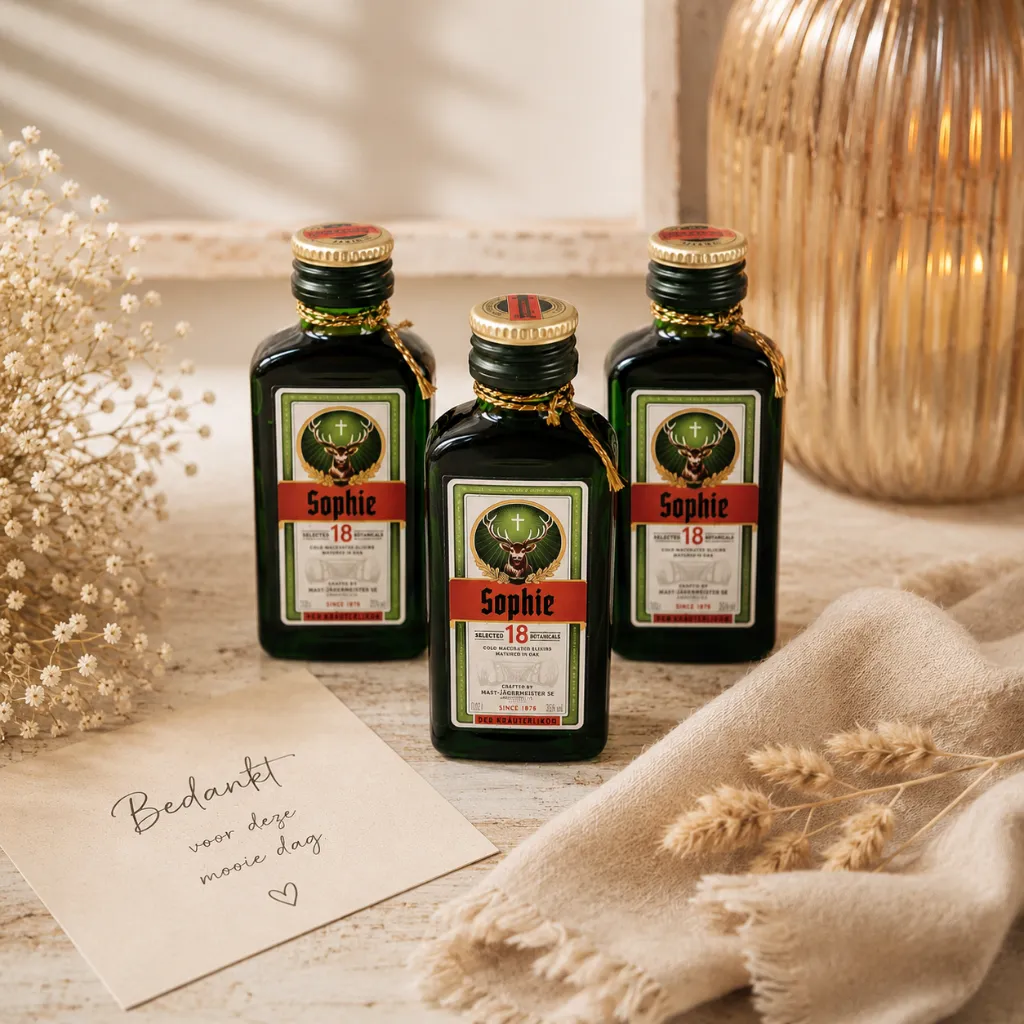 Gepersonaliseerde-mini-flesjes-Jägermeister-met-naam-Sophie.webp