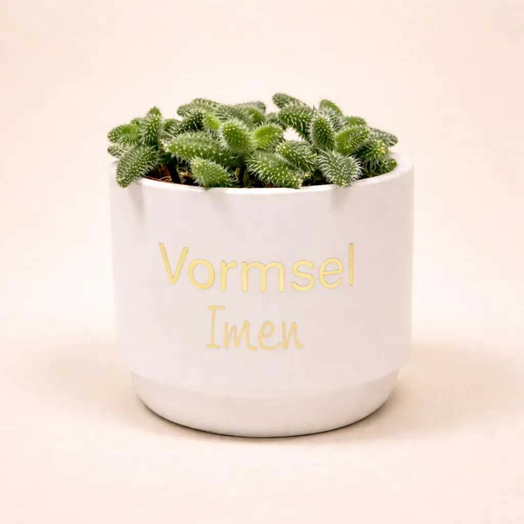 Bloempotje keramiek – Wit (Set van 12)