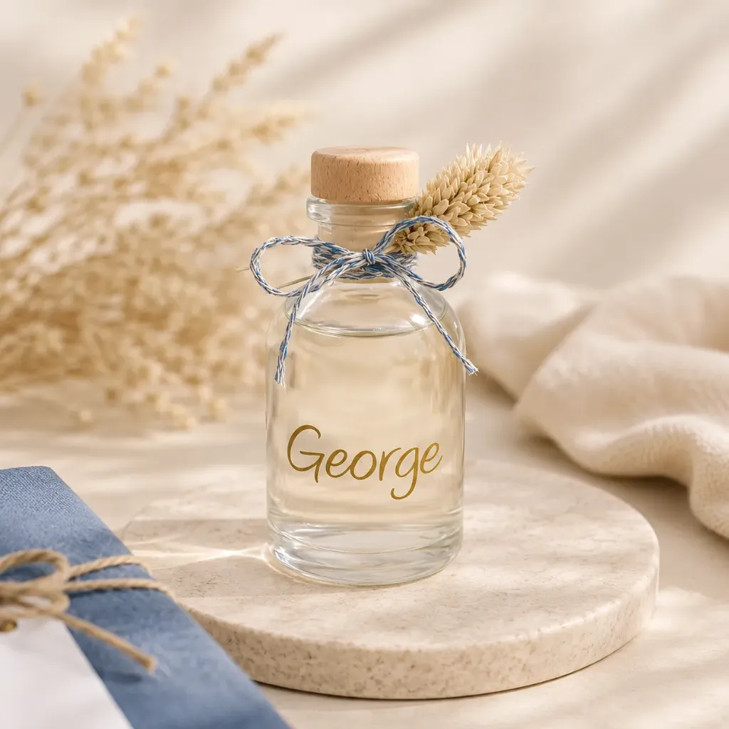 Glazen Luxe Flesje – Transparant (Set van 12)