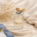 Glazen Luxe Flesje – Transparant (Set van 12)