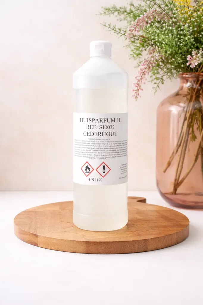 Huisparfum Cederhout – navulling per liter