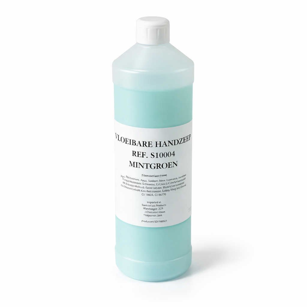 Mintgroene Handzeep – Navulling 1 Liter