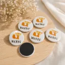 Magneten klein bedrukt (set van 12)