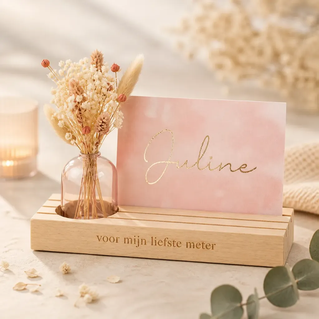 Houten Memoryhouder
