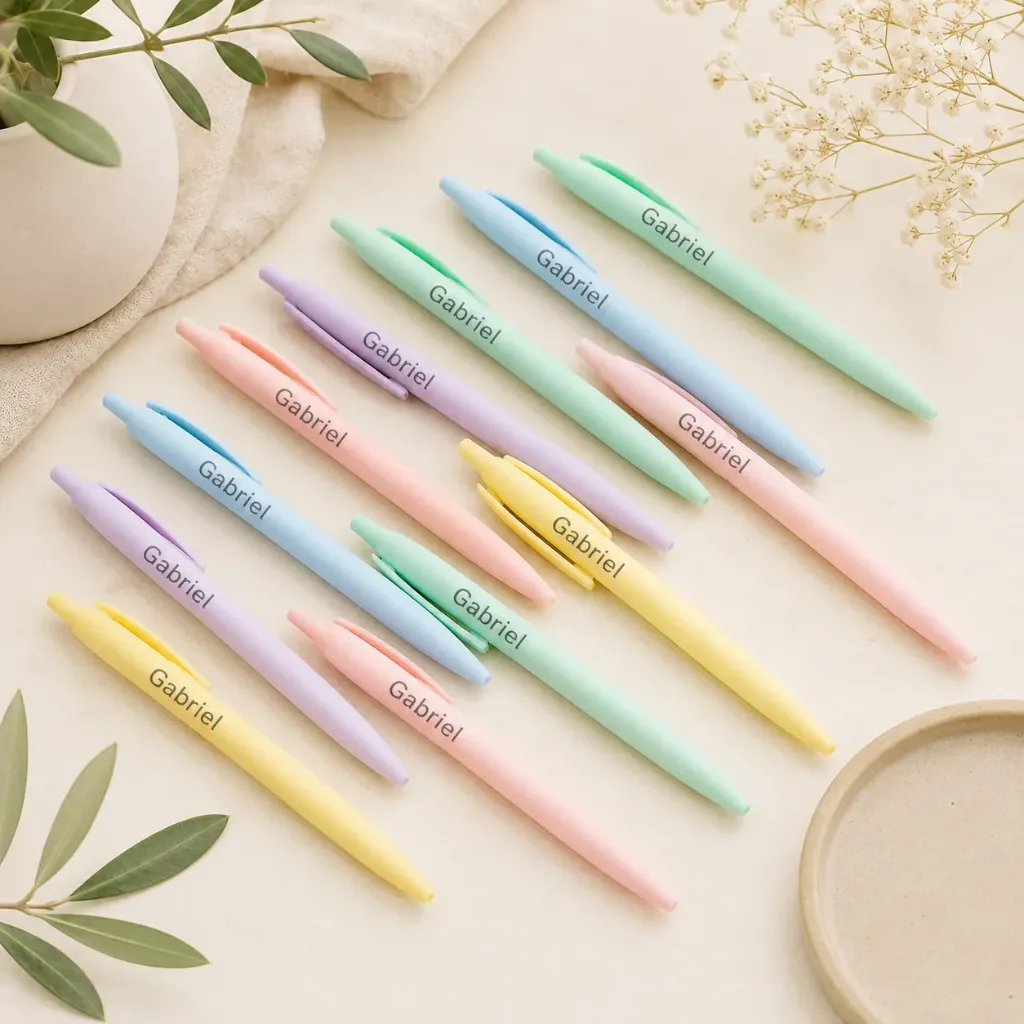 Pastel Balpennen – Set van 15