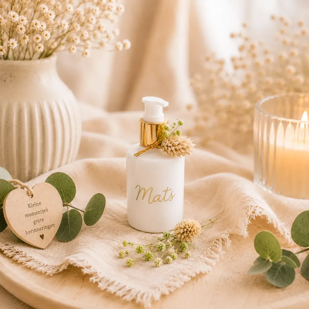 Zeepdispenser met gouden pompje – Set van 12 stuks