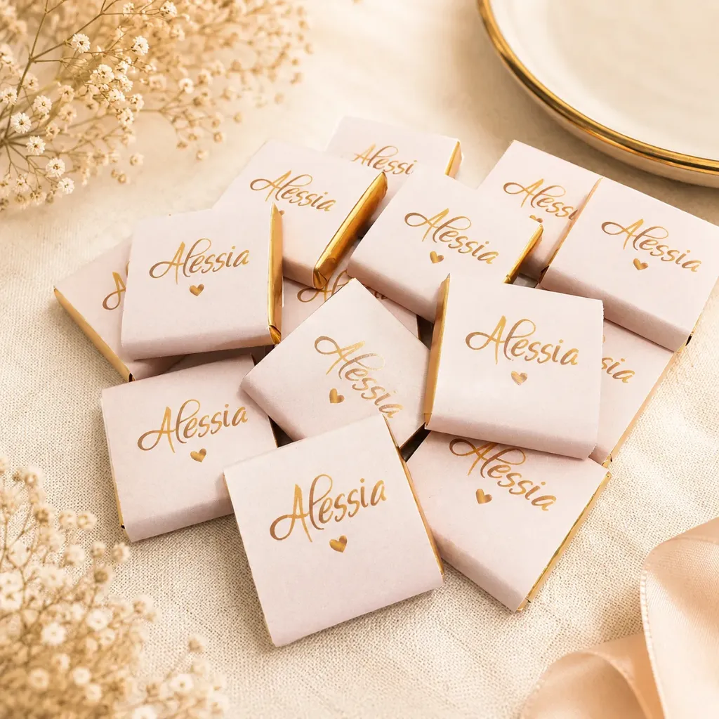 Napolitains met gepersonaliseerd label - set van 12