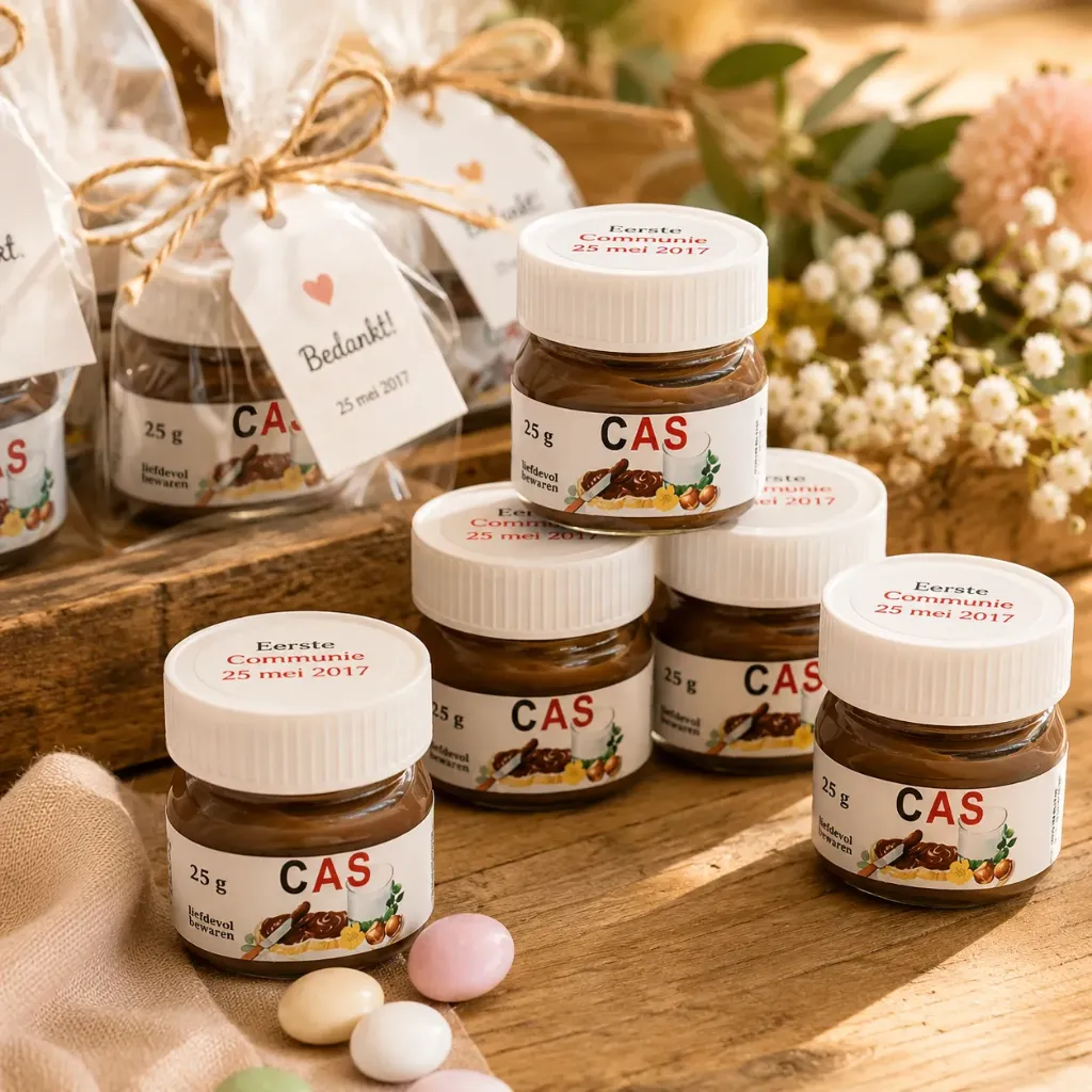 Mini Nutella Bokaatjes – Set van 12