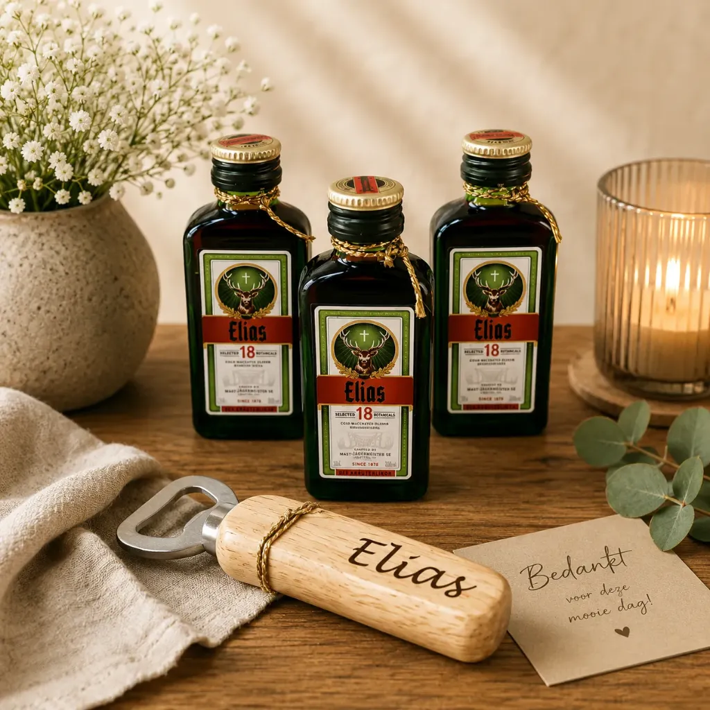Mini Jägermeister Flesjes – Set van 12