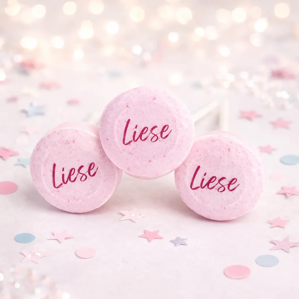 Roze lolly’s met naamopdruk – per 25 stuks