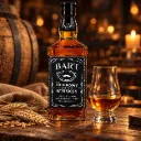 Gepersonaliseerd whisky-etiket Jack Daniel's-stijl (1 grote sticker)